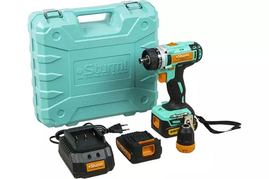 Шуруповерт аккумуляторный Sturm!