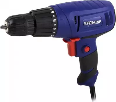 Шуруповерт сетевой Пульсар ДШ 300 792-216 300Вт, 19Hm, 10 мм, 1ск, 1,3кг