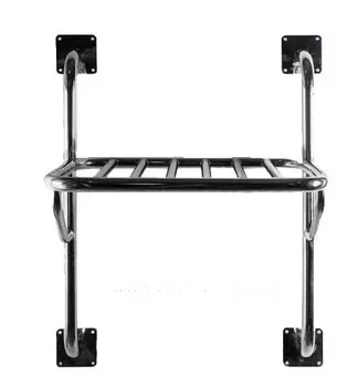 Сиденье Олимп для душа неоткидное 550х350х630 труба 25