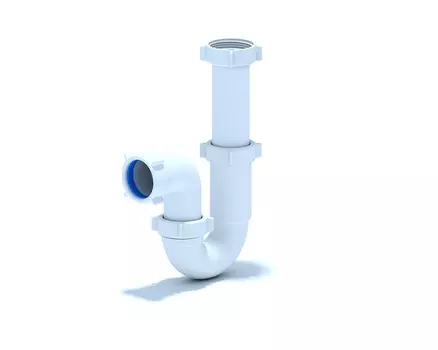 Сифон Ани-пласт D0120 для мойки 1.1/2"х40 мм, прямоточный, без выпуска