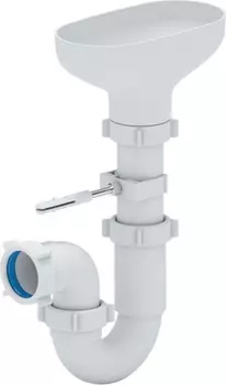 Сифон Ани-Пласт DR0100 1.1/2"х40 с разрывом струи