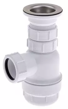 Сифон бутылочный 1.1/2"х40мм прямой MRSK2