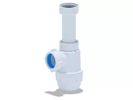 Сифон бутылочный Aни-пласт Юнг ВМ1020 D1 1/4 х 32мм без выпуска для донного клапана