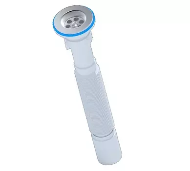 Сифон-гофра Ани-пласт G204 для мойки 1.1/4"х40 мм, длина 345-755 мм