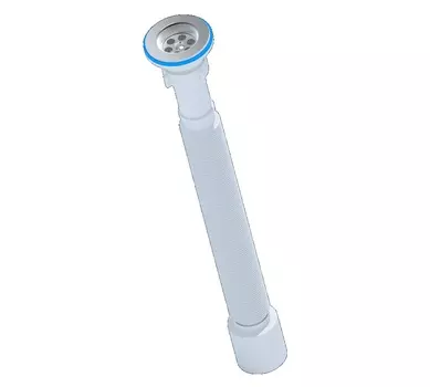 Сифон-гофра Ани-пласт G215 для мойки 1.1/4"х50 мм, удлиненный, длина 520-1350 мм