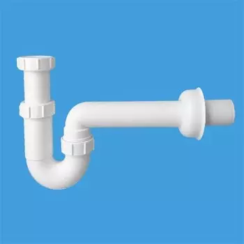 Сифон McAlpine MRSK14 Р-образный без выпуска