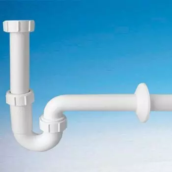 Сифон McAlpine MRW8 Р-образный 1.1/4х32мм без выпуска