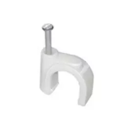 Скоба 8мм круглая пластиковая