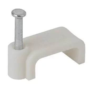 Скоба Эра Б0038908 9 мм плоская пластиковая, 50 шт