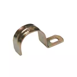 Скоба металл. однолапковая D38-40мм (100 шт)