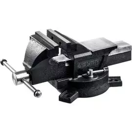 Слесарные тиски Зубр Мастер 3258-100, 100 мм