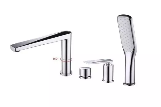 Смеситель на борт ванны BOHEME