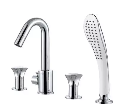 Смеситель на борт ванны D&K