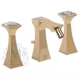 Смеситель для биде на 3 отверстия MIGLIORE