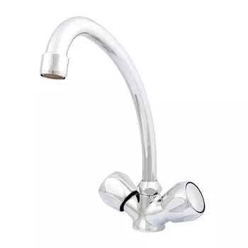 Смеситель для кухни Mix&Fix Петит 1405 двухрычажный, хром