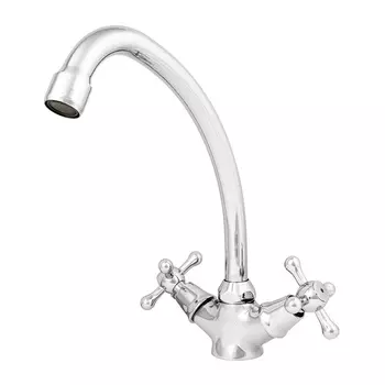 Смеситель для кухни Mix&Fix Соффрон 7405-03 двухрычажный, хром