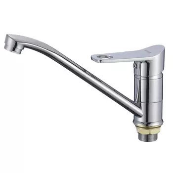 Смеситель для кухни Ростовская мануфактура RMS SL137-004F-25 с длинныйм изливом, хром