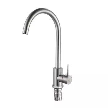Смеситель для кухни Ростовская мануфактура RMS SUS124-017FL хром