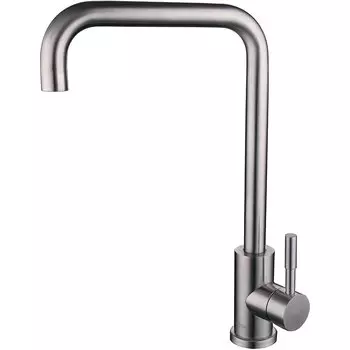 Смеситель для кухни Ростовская Мануфактура SUS124-017F-1 нержавеющая сталь