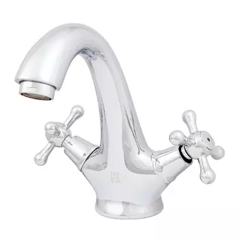 Смеситель для раковины Mix&Fix Соффрон 7403 двухрычажный, хром