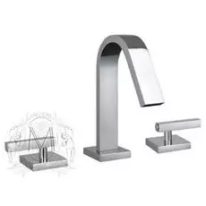 Смеситель для раковины на 3 отверстия MIGLIORE