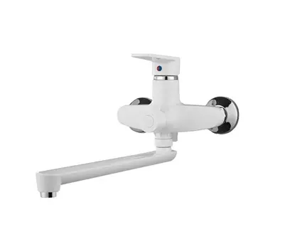 Смеситель для ванны и душа Ростовская мануфактура RMS PL6-006E белый