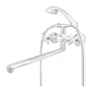 Смеситель для ванны с душем Mix&Fix Соффрон 7501-03 двухрычажный, хром