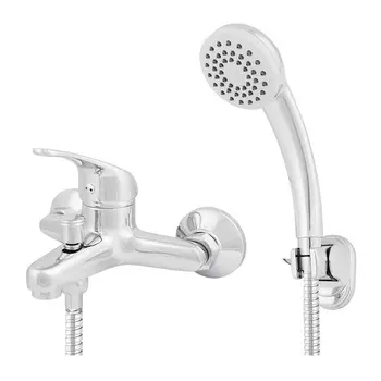 Смеситель для ванны с душем Mix&Fix Зетта 1001 однорычажный, хром