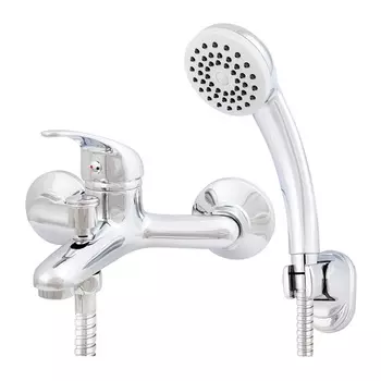 Смеситель для ванны с душем Mix&Fix Йота 4401 однорычажный, хром