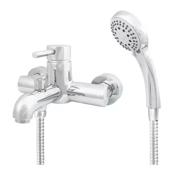 Смеситель для ванны с душем Mix&Fix Багги 0201-01 однорычажный, хром