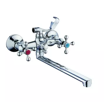 Смеситель для ванны с душем Ростовская мануфактура RMS SL71-143P хром