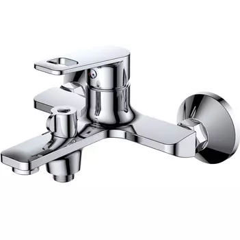 Смеситель для ванны с душем Ростовская мануфактура RMS SL134-009E хром