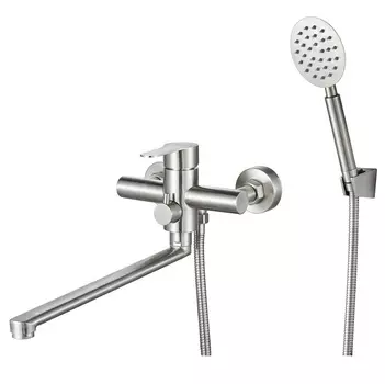 Смеситель для ванны с душем Ростовская мануфактура RMS SUS124-006EP хром