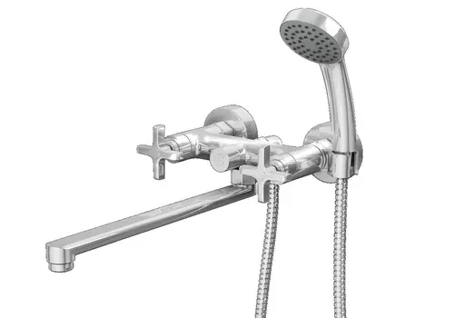 Смеситель для ванны с душем RUSH