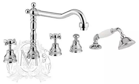 Смеситель на борт ванны MIGLIORE