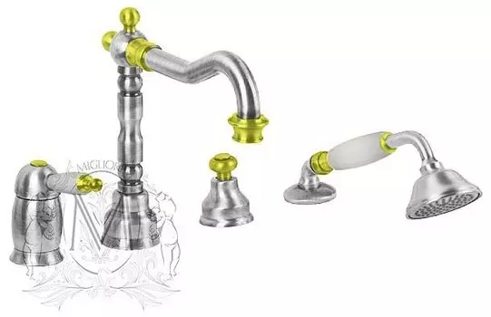 Смеситель на борт ванны MIGLIORE