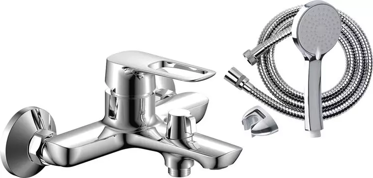 Смеситель для ванны с душем Olive'S Artis 06201AT хром