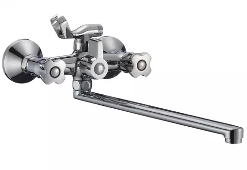 Смеситель для ванны с душем Ростовская мануфактура SL116-140 хром