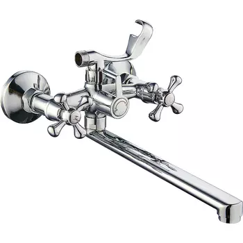 Смеситель Ростовская Мануфактура SL65-140 для ванны двухрычажный, хром