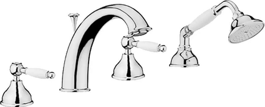 Смеситель на борт ванны WEBERT