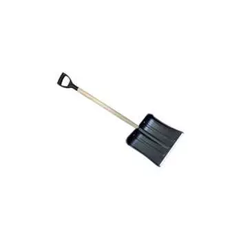 Снеговая лопата в сборе с деревянным черенком и V-образной ручкой Gigant