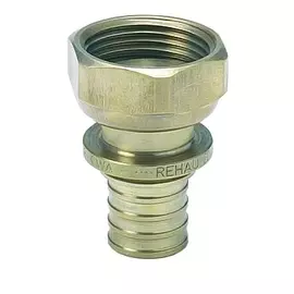 Соединитель 32х1" с накидной гайкой без гильз, бронза