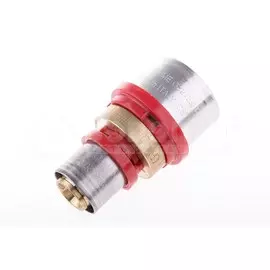 Соединитель м/п пресс 32х20мм, 10бар, t-95*C, латунь