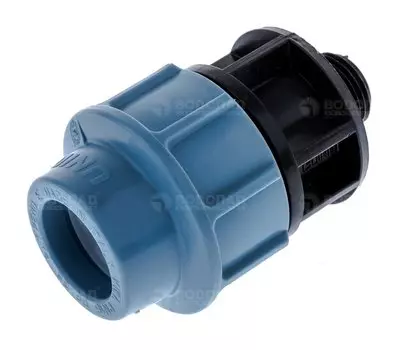 Соединитель для ПНД труб UNIDELTA