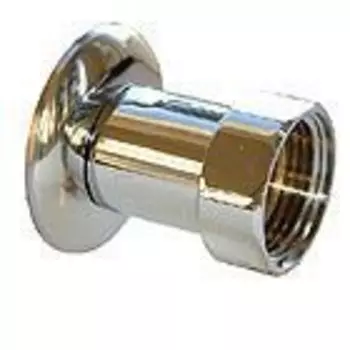 Соединитель прямой 1"ВРх1"НР для полотенцесушителя, хром