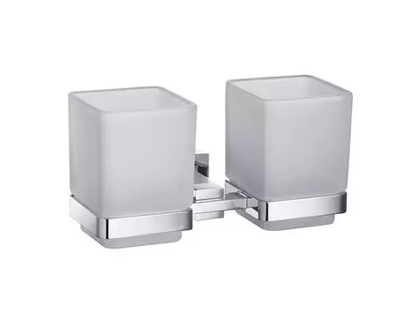 Стакан двойной для зубных щеток TIMO