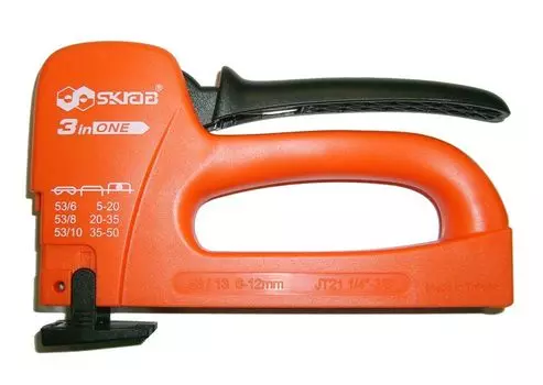 Степлер мебельный 3 в 1 SKRAB