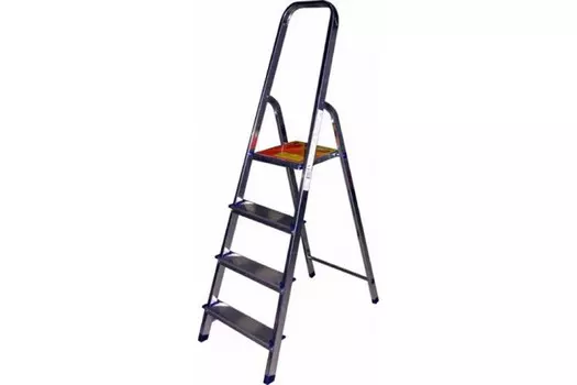 Стремянка Энкор 69651 алюминиевая 4 ступени