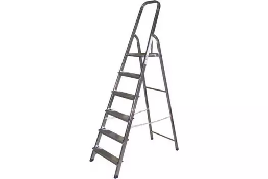 Стремянка Энкор 69653 алюминиевая 6 ступеней