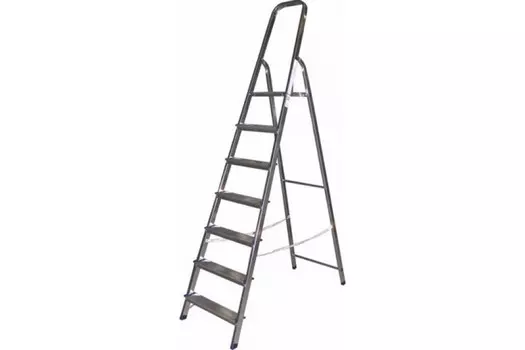 Стремянка Энкор 69654 алюминиевая 7 ступеней